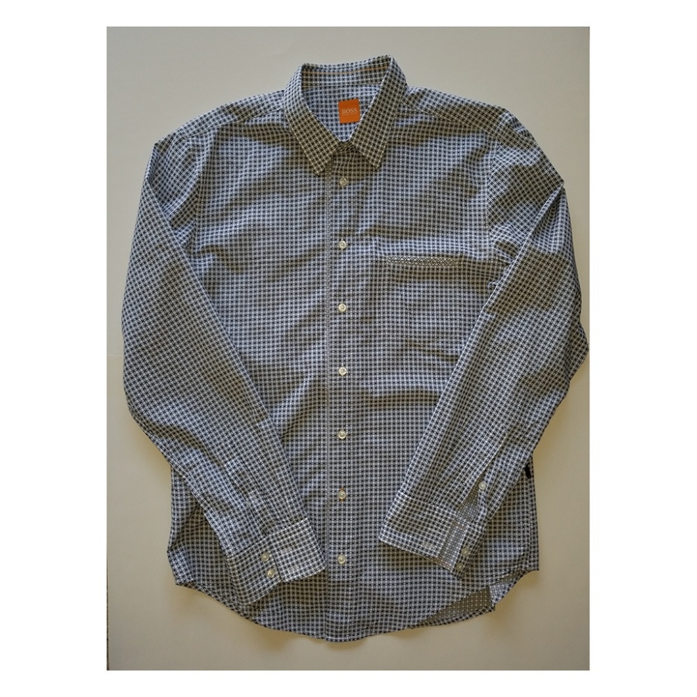 BOSS Hugo Boss Men's Regular Fit 100% Cotton Large